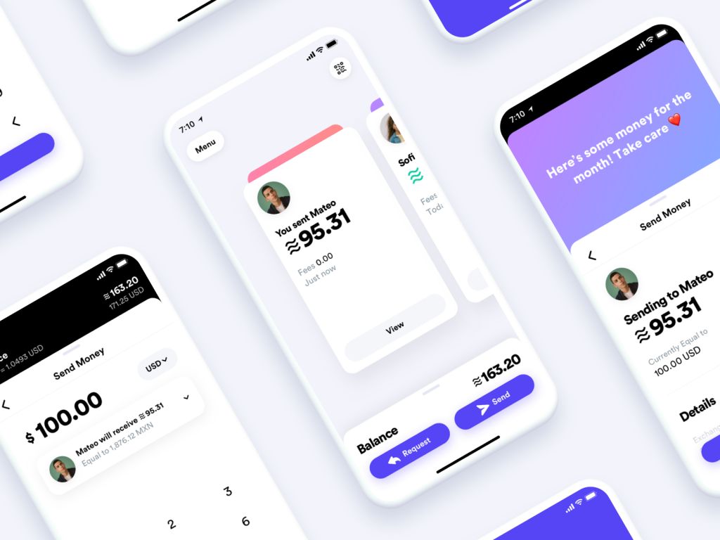 Facebook’s Libra wallet "Calibra" showing libra coin balance